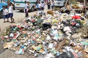 Les ordures envahissent les rues à Tana.