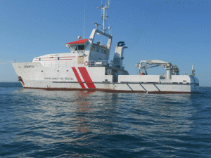 L’Atsantsa figure parmi les trois bateaux de patrouilles malgaches.