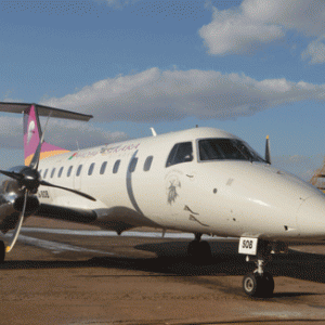 L’Embraer 120 de Madagasikara Airways assure essentiellement des vols domestiques. 