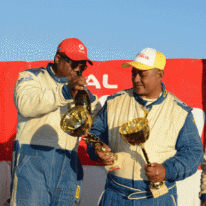 L’équipage Boom-Berthin mène provisoirement le classement des Championnats de Madagascar des Rallyes 2015.