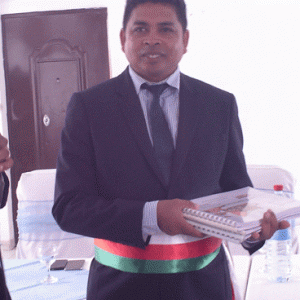 Le maire d’Anosy Avaratra, Razafimahefa Luc.