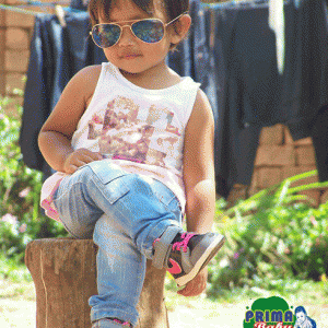 Kayla, 2 ans et 4mois, la lauréate du concours « Prima Baby 2016 ». 