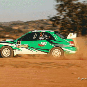 Ndrianja et Fanja sur Subaru mènent provisoirement.