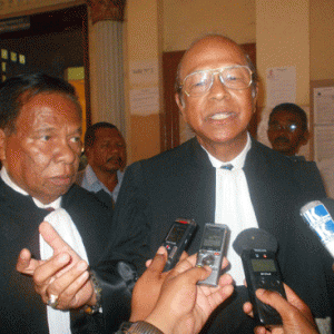 Pour Me Willy Razafindratovo alias Olala, les 5 chefs d’inculpation retenus contre les 5 « patriotes » de Soamahamanina ne sont pas fondés.