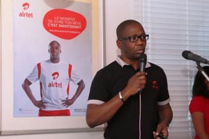 Le footballeur Yaya Touré, nouvel ambassadeur de la marque Airtel en Afrique.